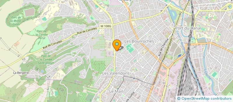 localisation de l'entreprise MADAME ANAELLE AUCLERT  DIJON