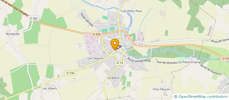 localisation de l'entreprise MADAME ANAELLE AUDEBERT à ROUILLAC