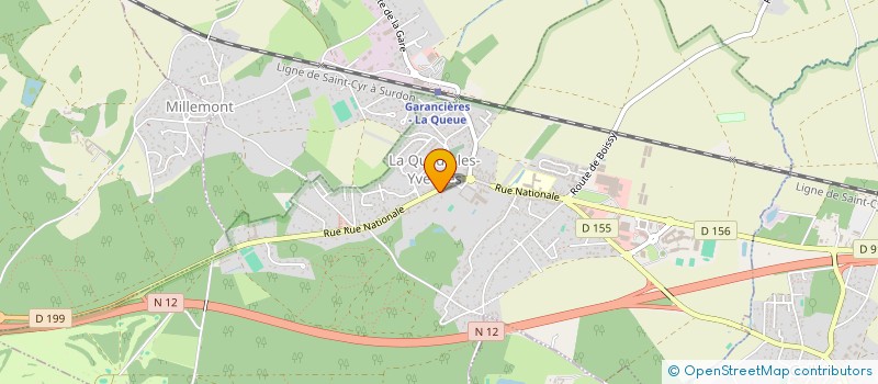 localisation de l'entreprise MADAME ANAELLE AUDOUIN  LA QUEUE-LES-YVELINES