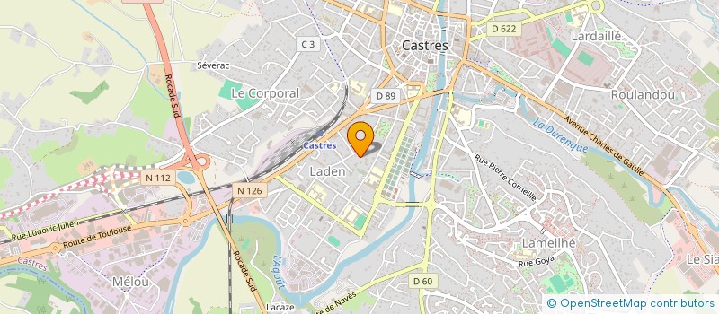 localisation de l'entreprise MADAME ANAELLE BARBIER  CASTRES