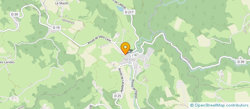 localisation de l'entreprise MADAME ANAELLE BASLE  TERROU