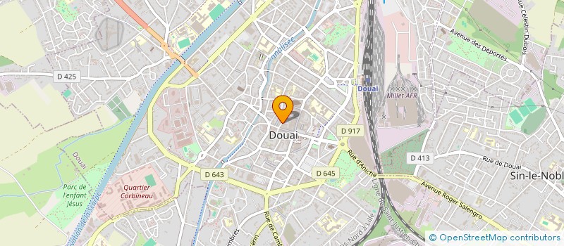 localisation de l'entreprise MADAME ANAELLE BELLIER à DOUAI