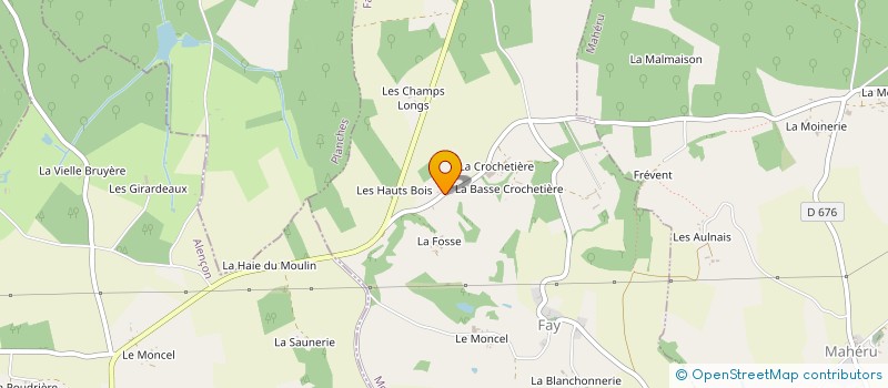 localisation de l'entreprise MADAME ANAELLE BESNARDIERE à COURTOMER