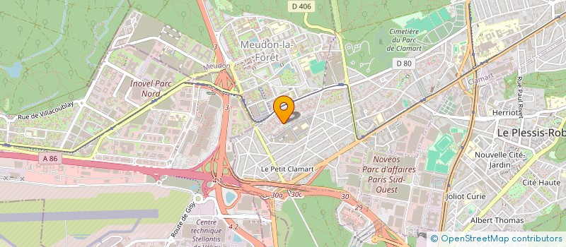 localisation de l'entreprise MADAME ANAELLE BEZET-JUBENOT à CLAMART