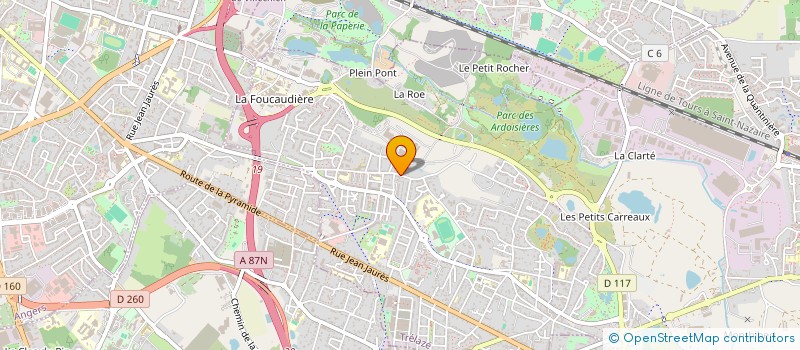 localisation de l'entreprise MADAME ANAELLE BILLON  LOIRE-AUTHION