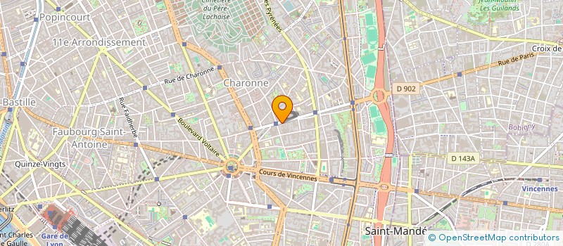 localisation de l'entreprise MADAME ANAELLE BIRTEGUE  PARIS