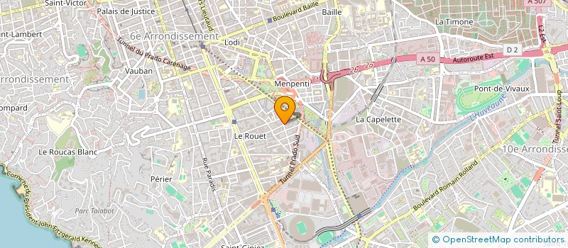 localisation de l'entreprise MADAME ANAELLE BONILLO à MARSEILLE
