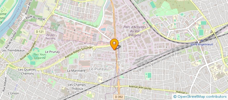 localisation de l'entreprise MADAME ANAELLE BOUKERSI à SARTROUVILLE