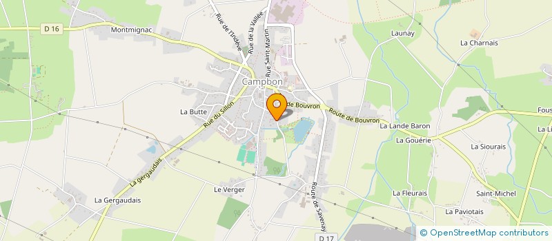 localisation de l'entreprise MADAME ANAELLE BOURIGAULT  CAMPBON