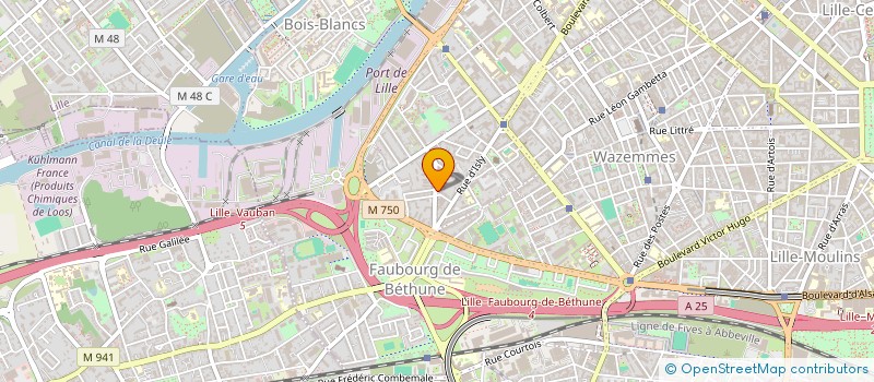 localisation de l'entreprise MADAME ANAELLE BOUZANNE à LILLE