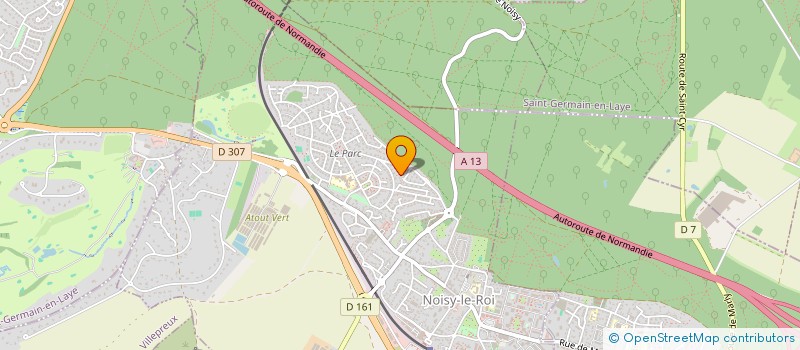 localisation de l'entreprise MADAME ANAELLE BRUNEAU  NOISY-LE-ROI