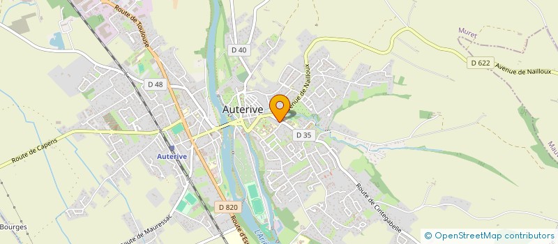 localisation de l'entreprise MADAME ANAELLE CARACASSE  AUTERIVE