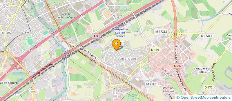 localisation de l'entreprise MADAME ANAELLE CAUSSE à LATTES