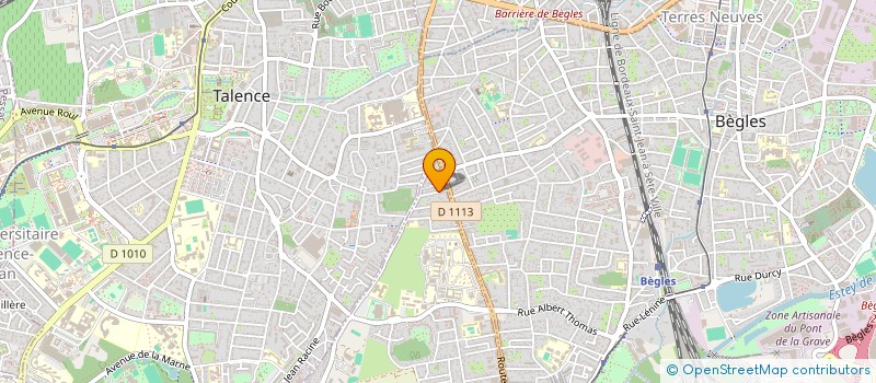 localisation de l'entreprise MADAME ANAELLE CERF  VILLENAVE-D'ORNON