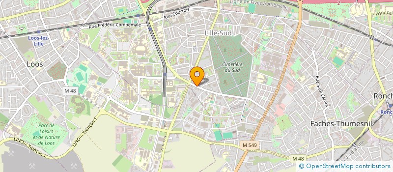 localisation de l'entreprise MADAME ANAELLE CHAVATTE  LILLE