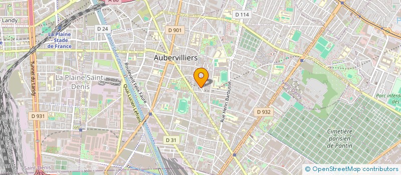 localisation de l'entreprise MADAME ANAELLE COHEN à AUBERVILLIERS