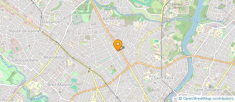 localisation de l'entreprise MADAME ANAELLE COROUGE  NANTES