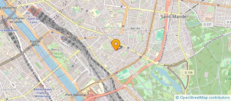 localisation de l'entreprise MADAME ANAELLE DANET  PARIS