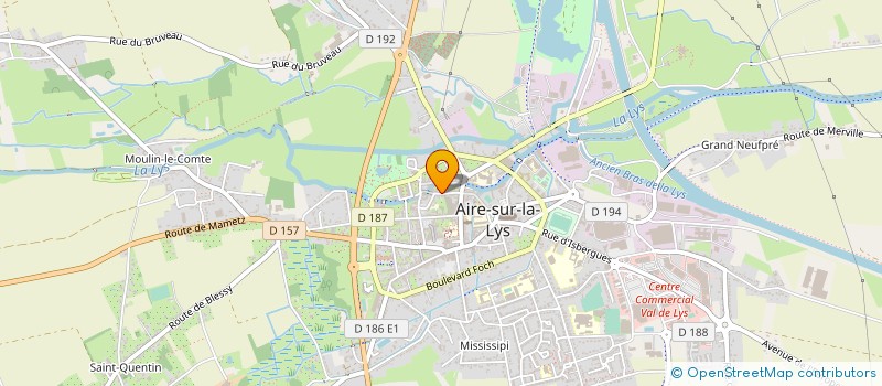 localisation de l'entreprise MADAME ANAELLE DECOFOUR  WITTERNESSE