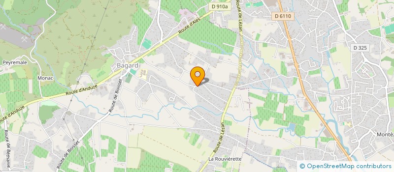 localisation de l'entreprise MADAME ANAELLE DUPIRE  BAGARD