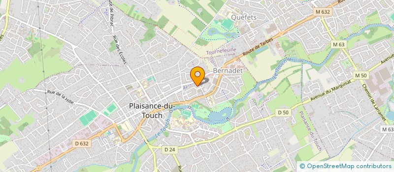 localisation de l'entreprise MADAME ANAELLE FABE  PLAISANCE-DU-TOUCH