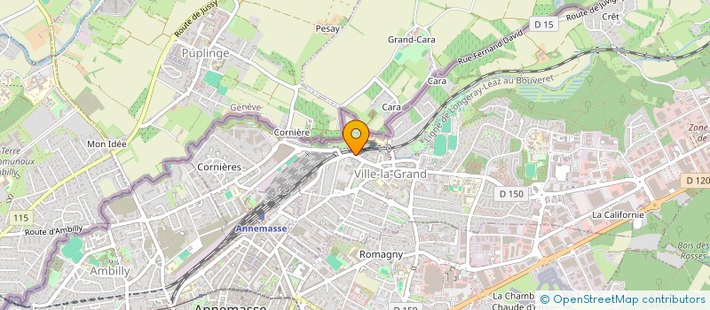 localisation de l'entreprise MADAME ANAELLE FALLET  VILLE-LA-GRAND