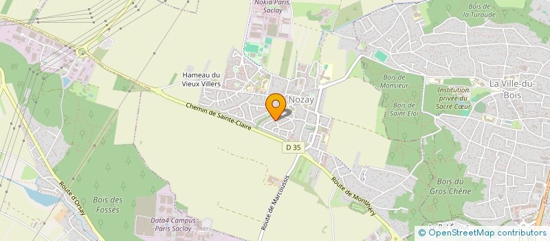 localisation de l'entreprise MADAME ANAELLE GABE  NOZAY