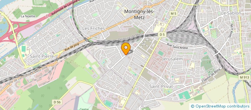 localisation de l'entreprise MADAME ANAELLE GAS à MONTIGNY-LES-METZ