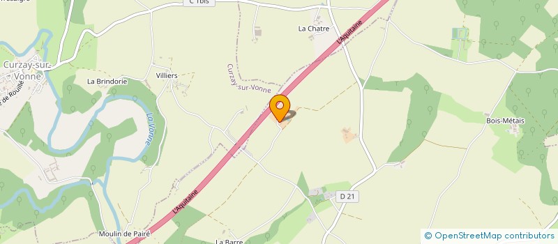 localisation de l'entreprise MADAME ANAELLE GEAY  LUSIGNAN