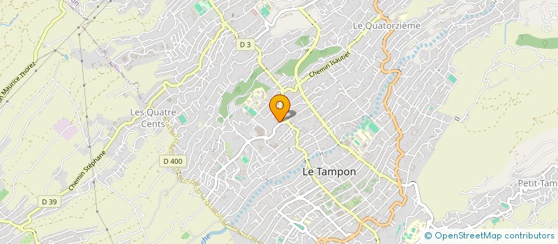 localisation de l'entreprise MADAME ANAELLE GILBOIRE à LE TAMPON