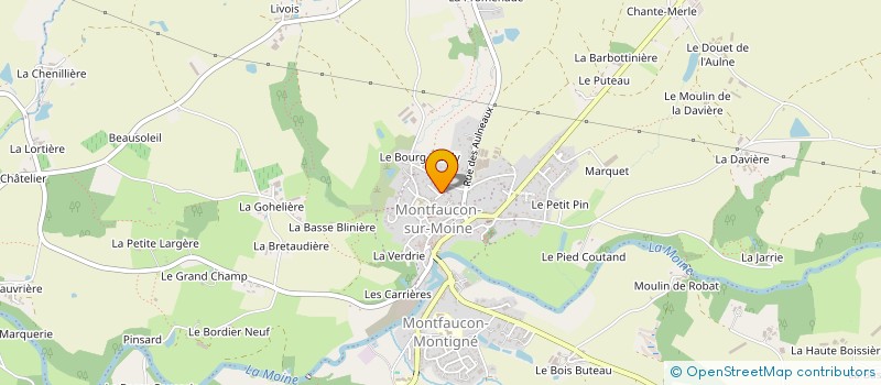 localisation de l'entreprise MADAME ANAELLE GIMENEZ  SEVREMOINE
