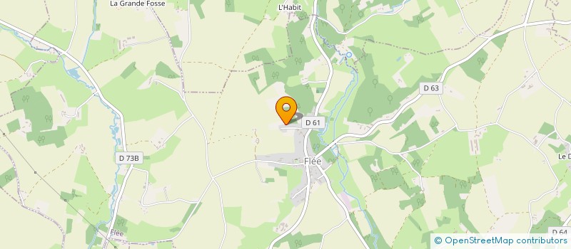 localisation de l'entreprise MADAME ANAELLE GOUGET  FLEE