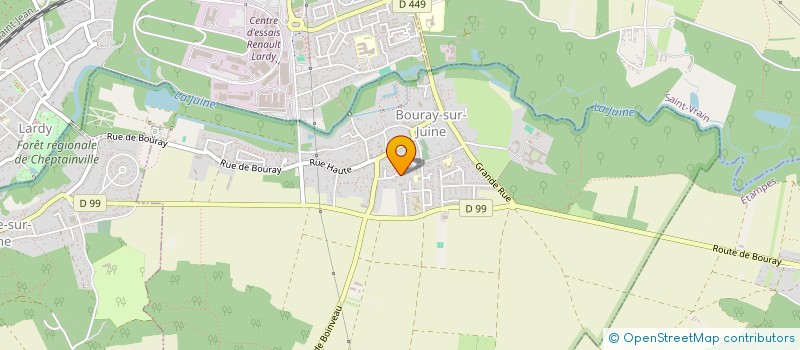 localisation de l'entreprise MADAME ANAELLE GROSSEMY  FORGES-LES-BAINS