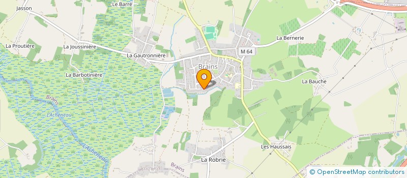 localisation de l'entreprise MADAME ANAELLE GUERIN  BRAINS