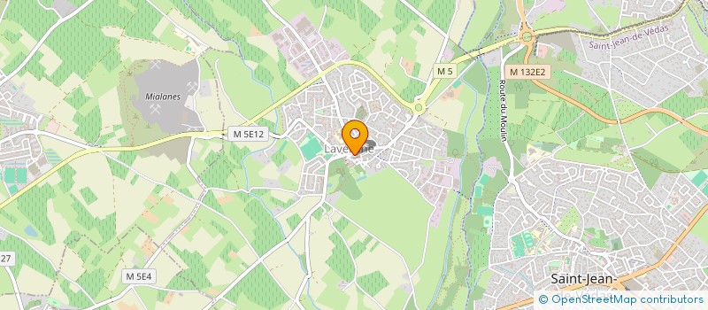 localisation de l'entreprise MADAME ANAELLE HALIMI  LAVERUNE