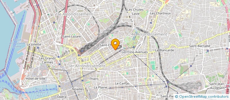 localisation de l'entreprise MADAME ANAELLE HUGON à MARSEILLE