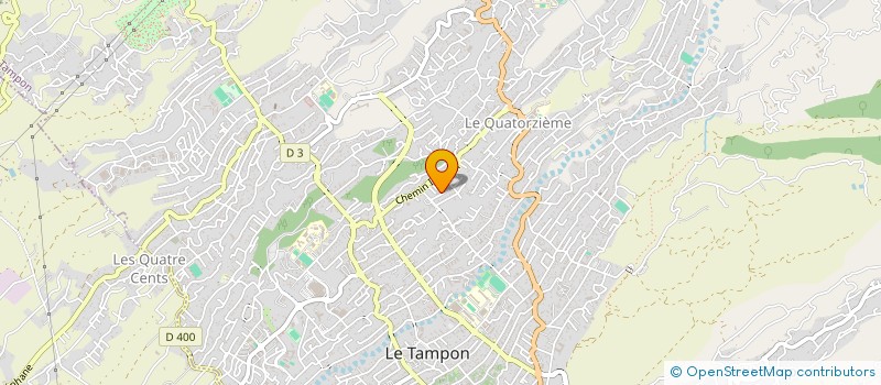 localisation de l'entreprise MADAME ANAELLE JEAN OLIVE  LE TAMPON