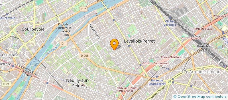 localisation de l'entreprise MADAME ANAELLE KAKON à LEVALLOIS-PERRET