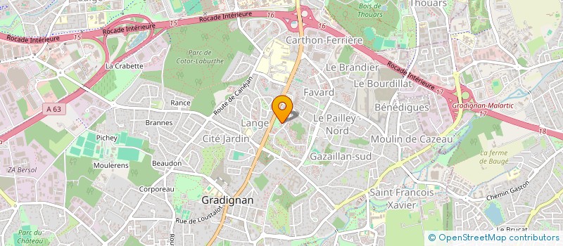 localisation de l'entreprise MADAME ANAELLE KHATCHIKIAN  GRADIGNAN