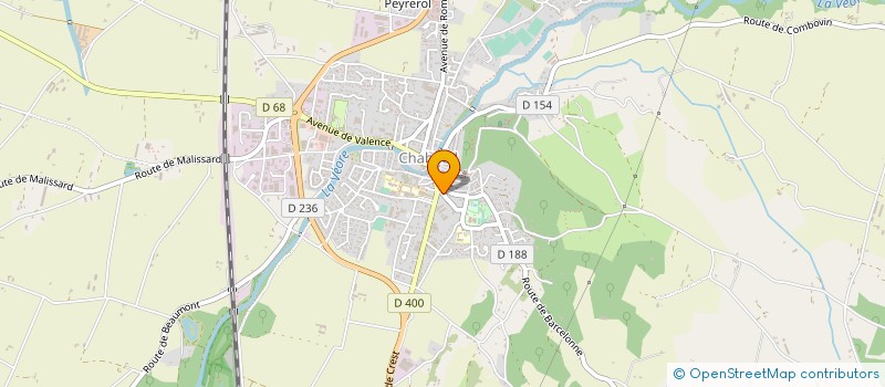 localisation de l'entreprise MADAME ANAELLE KOUBAKA à CHABEUIL