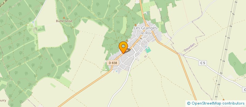 localisation de l'entreprise MADAME ANAELLE LANDTMETERS à LES GRANGES-LE-ROI