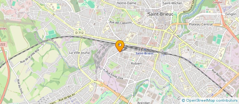 localisation de l'entreprise MADAME ANAELLE LEVEQUE à SAINT-BRIEUC