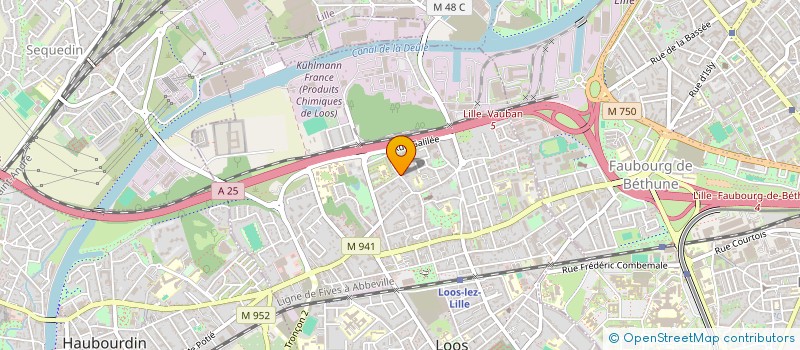 localisation de l'entreprise MADAME ANAELLE LUISSINT  LOOS