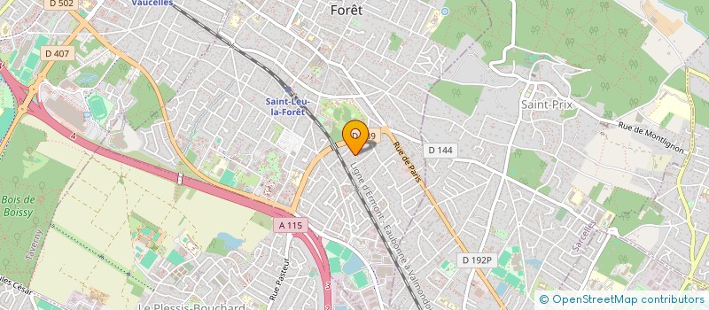 localisation de l'entreprise MADAME ANAELLE MACH  SAINT-LEU-LA-FORET