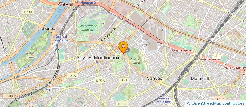localisation de l'entreprise MADAME ANAELLE MALHERBE à ISSY-LES-MOULINEAUX