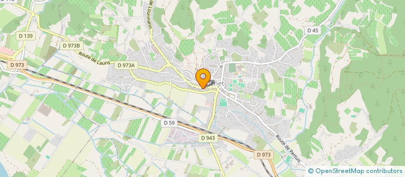 localisation de l'entreprise MADAME ANAELLE MARTEL  CADENET