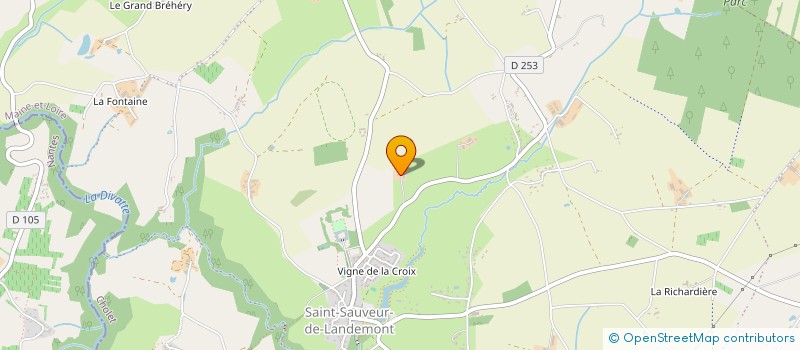 localisation de l'entreprise MADAME ANAELLE MIGNOT  OREE-D'ANJOU