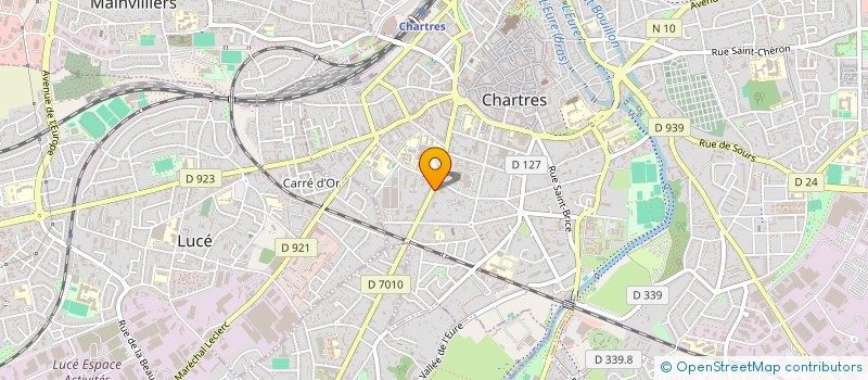 localisation de l'entreprise MADAME ANAELLE MONTERET à CHARTRES