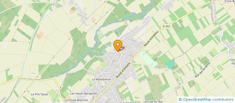 localisation de l'entreprise MADAME ANAELLE MOREAU à CLERY-SAINT-ANDRE