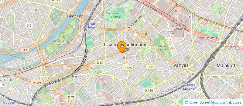 localisation de l'entreprise MADAME ANAELLE MOREAU à ISSY-LES-MOULINEAUX